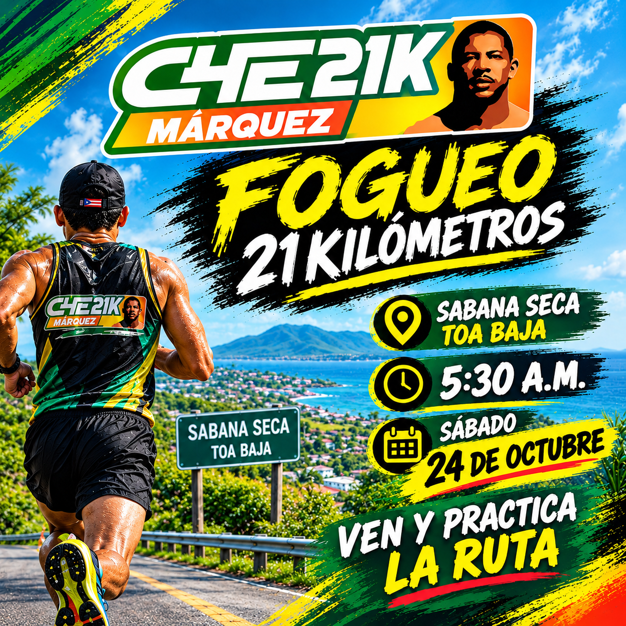 Fogueo 21K Che Márquez